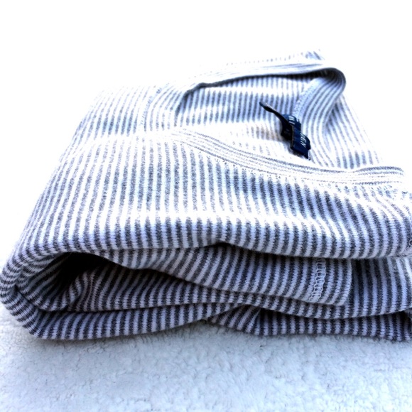 Ralph Lauren fitted striped tee shirt top blouse stretchy crew neck polo white - Picture 4 of 8